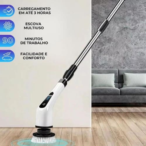 Escova de Limpeza Recarregável USB LustreMax
