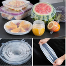 Kit Conjunto Tampas De Silicone Ajustável