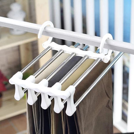 Cabideiro Flexível em inox para calças
